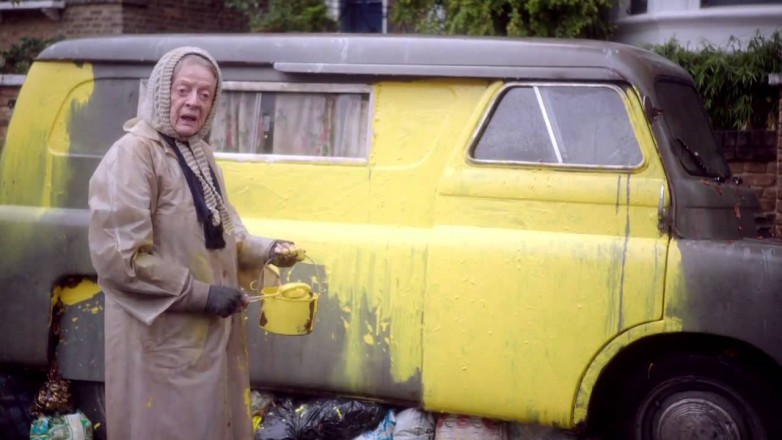 lady in thevan